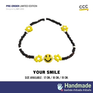 [LIMITED EDITION] สร้อยข้อมือลูกปัด รุ่น YOUR SMILE | Chocochic Bracelet