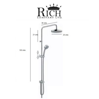 Rich Collection Rain Shower ชุดเรนชาเวอร์ ครบชุด 90197R