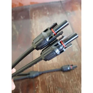 (1 คู่) ขั้วต่อสายไฟ แผงโซล่าเซลล์ MC4 ตัว Y Connector (ข้อต่อแผงโซล่าเซลล์ เข้า 2 ออก 1)