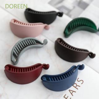 DOREEN Fashion Girls Women Hair Accessories Frosted Hair Clips