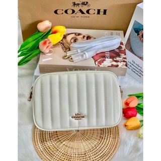 COACH Jes Crossbody With Linear Quilting((C1569))