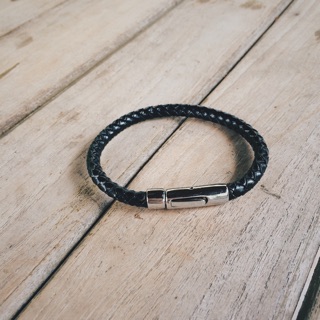 Leather Bracelet (LB005)ล็อค