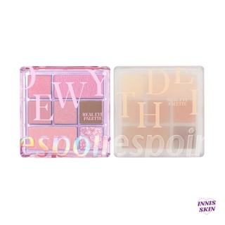 (แท้/พร้อมส่ง) สีใหม่ Espoir Real Eye Palette 7.1g อายแชโดว์