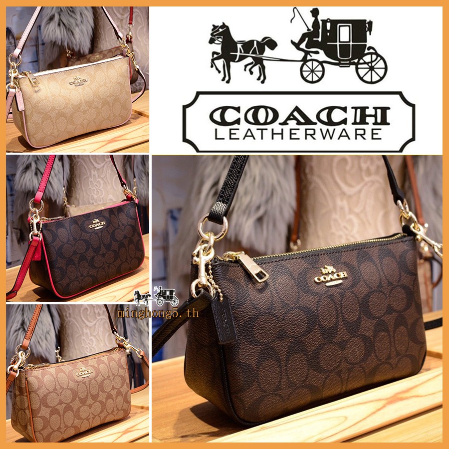 [จัดส่งที่รวดเร็ว] แท้% COACH กระเป๋าถือ F36674 กระเป๋าแฟชั่นสตรี /กระเป๋าสะพาย  [กล่องใบแจ้งหนี้บัต