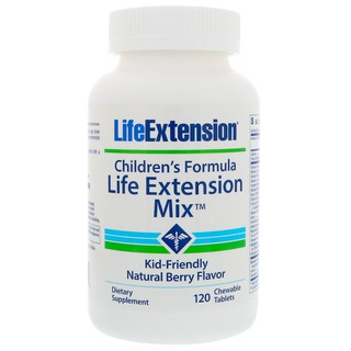 Life Extension, Childrens Formula, Life Extension Mix, 120 Chewable Tablets