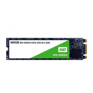 WD SSD 480GB SATA M.2 GREEN 3D NAND Model : WDSSD480GB-M.2-GREEN-3D-G3