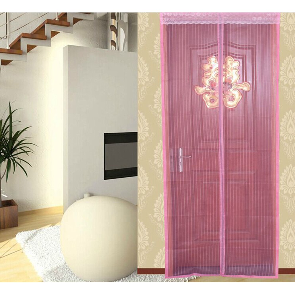 Avarin ม่านแม่เหล็กกันยุง – สีชมพู