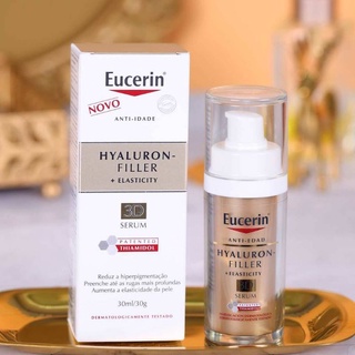 Eucerin Hyaluron-Filler + Elasticity 3D Serum 30ml.​ ลดริ้วรอยจุดด่างดำ