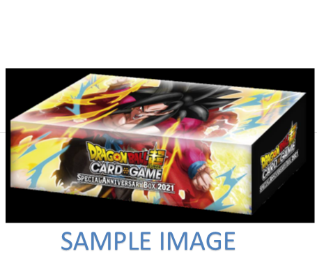 Pre Order 21 08 Bandai Carddrass Dragon Ball Super Card Game Special Anniversary Box 21 Shopee Thailand