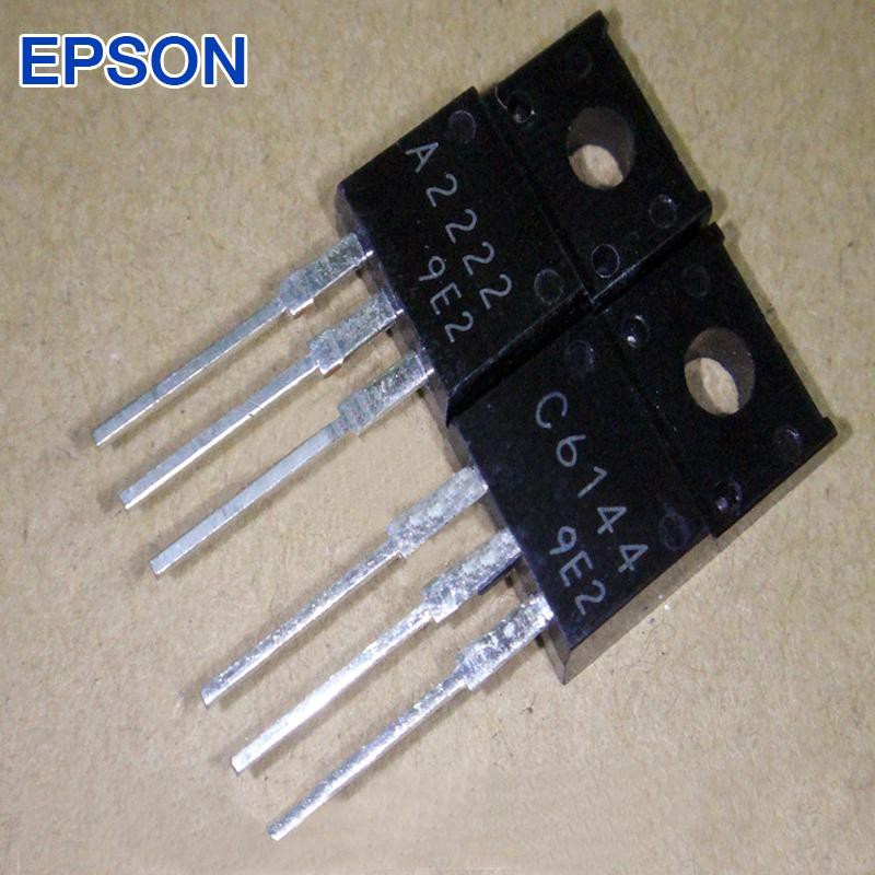 EPSON transistor A2222 และ C6144 (1คู่)