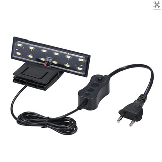 [T&amp;H] โคมไฟ LED 12 ดวง AC220V 6W แบบพกพา สีขาว สําหรับตู้ปลา