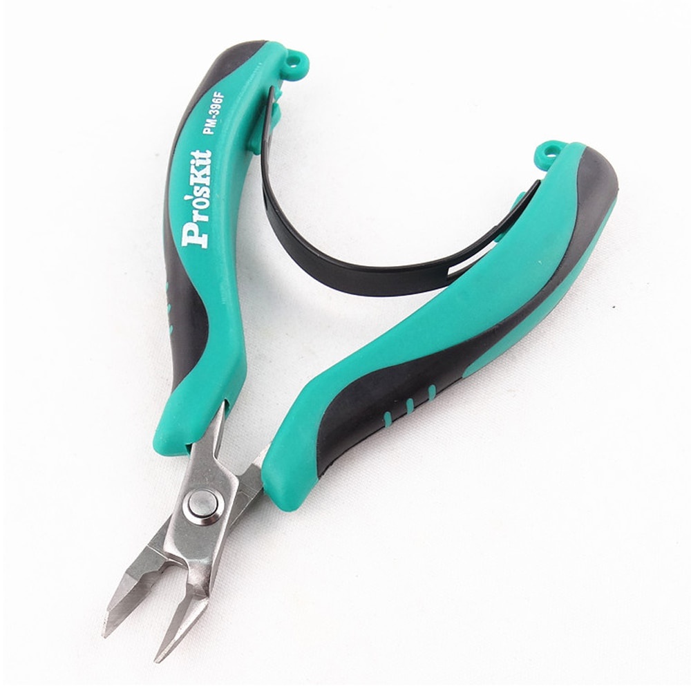 Pro'skit PM-396F คีมตัดสายเคเบิล แนวทะแยง สเตนเลส 115 มม.