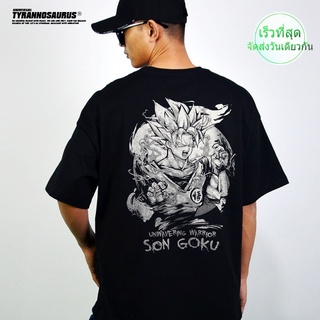 เสื้อยืดแขนสั้น พิมพ์ลาย Dragon Ball Joint Two-Dimensional Goku Vegeta ทรงหลวม แฟชั่นฤดูร้อน สําหรับผู้ชาย และผู้หญิง