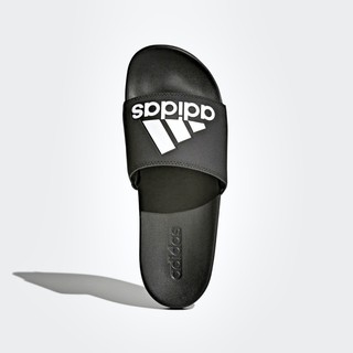 Adidas รองเท้าแตะ unisex รุ่น Cloudfoam Plus Logo Slides , สีดำ