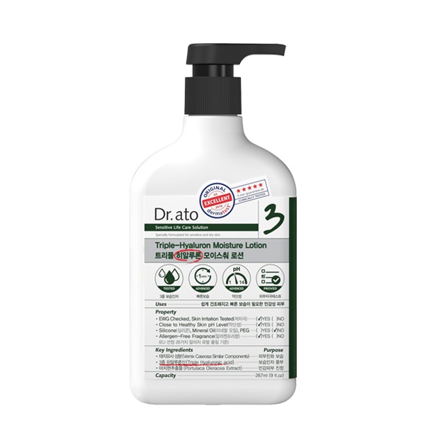 Dr.ato Triple Hyaluron Moisture Lotion 267ml, No.3