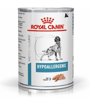 Royal Canin Hypoallergenic (400 g) อาหารกระป๋องสุนัขภูมิแพ้