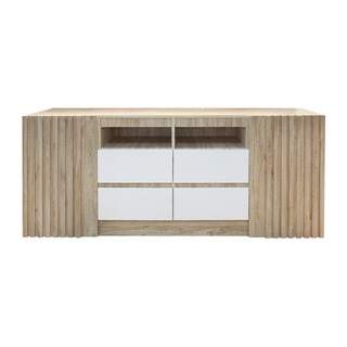 ตู้วางทีวี CALINA รุ่น BATTEN ขนาด 160 x 40 ซม. สีขาว