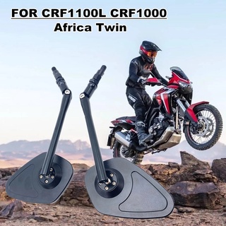 กระจกมองหลัง CNC สําหรับ Honda Africa Twin 1100 CRF1100L CRF1000 xadv750 x Adv750