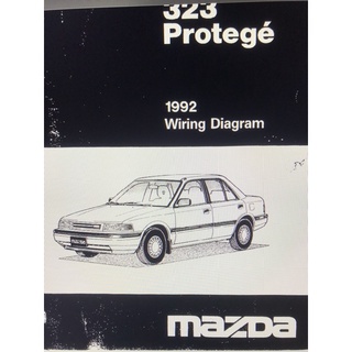 Mazda 323 1985-1989 1989-1995bg Wiring Diagram+คู่มือ