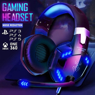 พร้อมส่ง หูฟังG2000 ไฟ LED speedspider หูฟังเกมมิ่ง Gaming Headsets หูฟัง หูฟังแบบทับหู หูฟังแบบครอบหู พร้อมไมโครโฟน