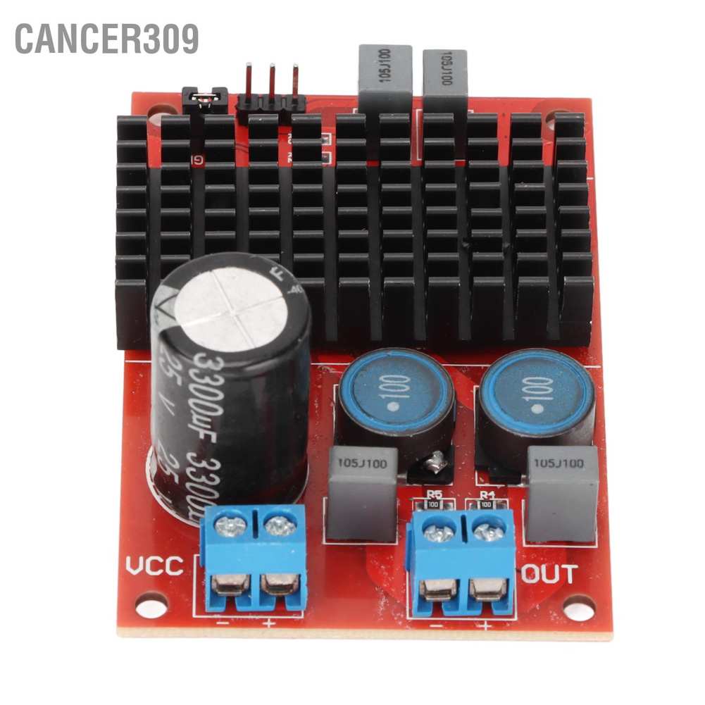 Cancer309 Digital Amplifier Board Single Channel 100W BTL Output Power Amp Module for DIY Speaker Sound System DC 12V‑24V