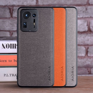 Xiaomi Mix 4 เคสวัสดุสัญลักษณ์สําหรับ Touching Feel