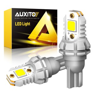 Auxito หลอดไฟถอยหลัง LED T15 T16 W16W 921 W16W 5050SMD สําหรับสํารองไฟถอยหลัง 2 ชิ้น