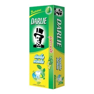 ดาร์ลี่ ยาสีฟัน แพคคู่ 170/180 กรัม x1 ชิ้น Darlie toothpaste double pack 170 / 180g x1 piece