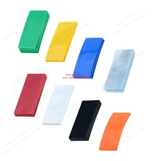 18650 เทปฟิล์มกันความร้อน PVC สําหรับแบตเตอรี่ 100 ชิ้น