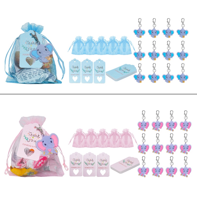 Cc Baby Shower ขอบคุณพวงกุญแจ Baby Shower Favor สําหรับ Party Favor Return