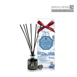 DONNA CHANG Eucalyptus Lavender Reed Diffuser ( 50ml.)ดอนน่า แชง ก้านไม้หอมกระจายกลิ่น น้ำหอมปรับอากาศ น้ำหอมบ้าน ก้านไม