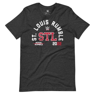 ชุดเซ็ต 2 ชิ้น Tee เสื้อยืด DIY WWE 2022 รอยัลรัมเบิลใหม่ 2022 "STL" xPB เสื้อคู่ เสื้อยืดผู้หญิง