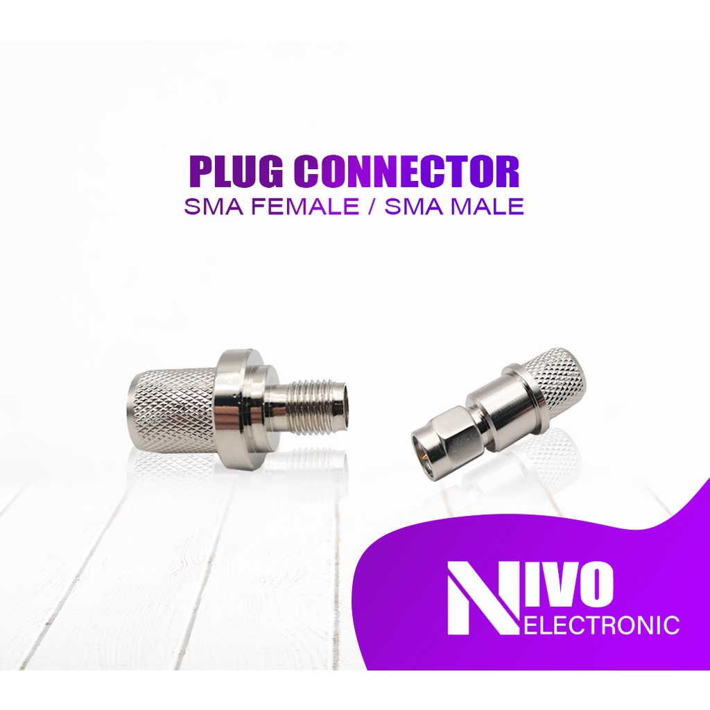 SMA หญิง / ชายปลั๊กเชื่อมต่อสําหรับสาย LMR400 / RG8