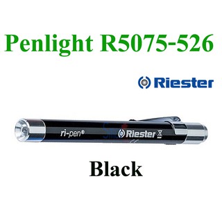 ปากกาแสง/ไฟฉายแพทย์ Riester Penlight ฺBlack สีดำ