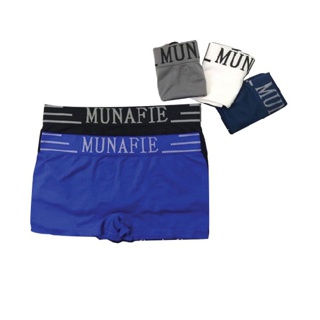 Sale‼️ พร้อมส่ง‼️Boxerชาย แบรนด์Munafie ผ้านิ่มใส่สบาย ไม่อึดอัด |มีซองทุกตัว (8825)