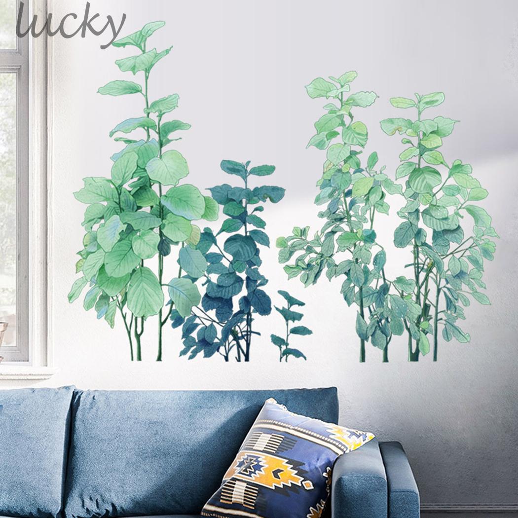 Wall Sticker Bedroom Room Living room Decoration DIY Plants Wall