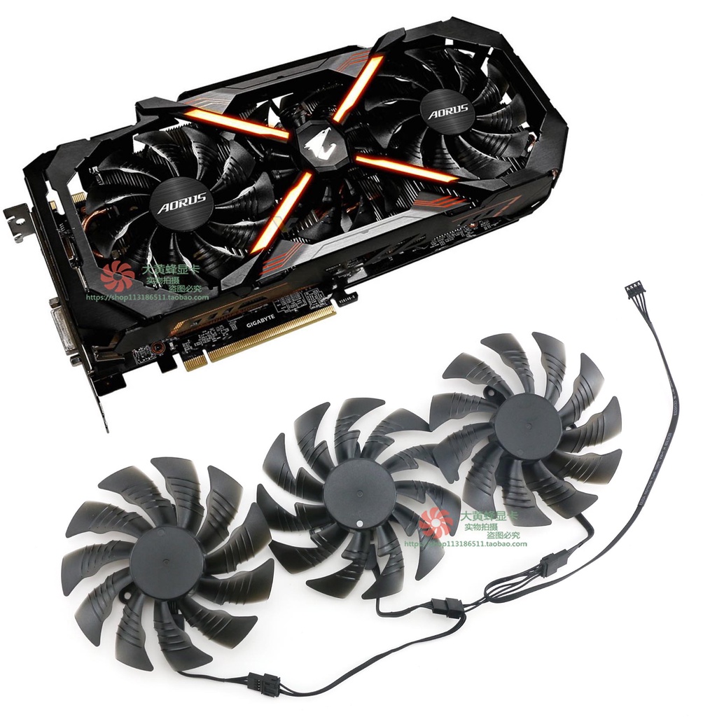 GIGABYTE GTX1070 10800ti AORUS GTX1070 10800ti AORUS พัดลมระบายความร้อนกราฟิก T129215นี้