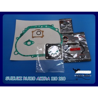 SUZUKI RU110 AKIRA110 AKIRA120 ENGINE GASKET COMPLETE SET // ปะเก็นเครื่อง ชุดใหญ่  สินค้าคุณภาพดี