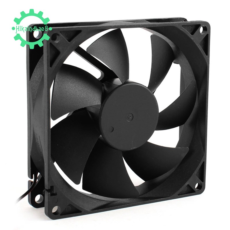 92mm x 25mm 24V 2Pin Sleeve Bearing Cooling Fan for PC Case CPU Cooler
