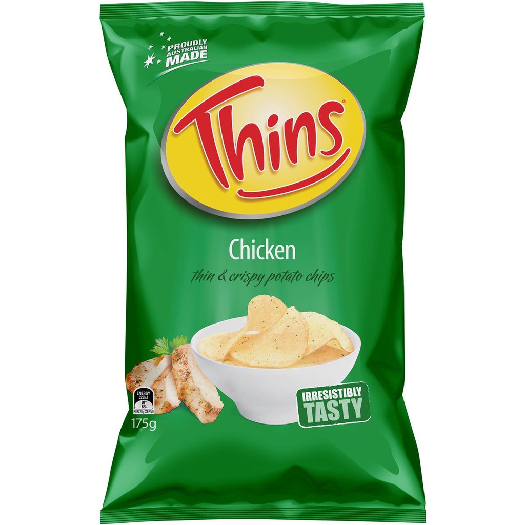 Chicken Thin & Crispy Potato Chips Thins 45 g