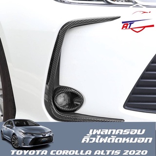 ชุดเพลทครอบไฟตัดหมอก(Toyota Altis 2019-ปัจจุบัน)