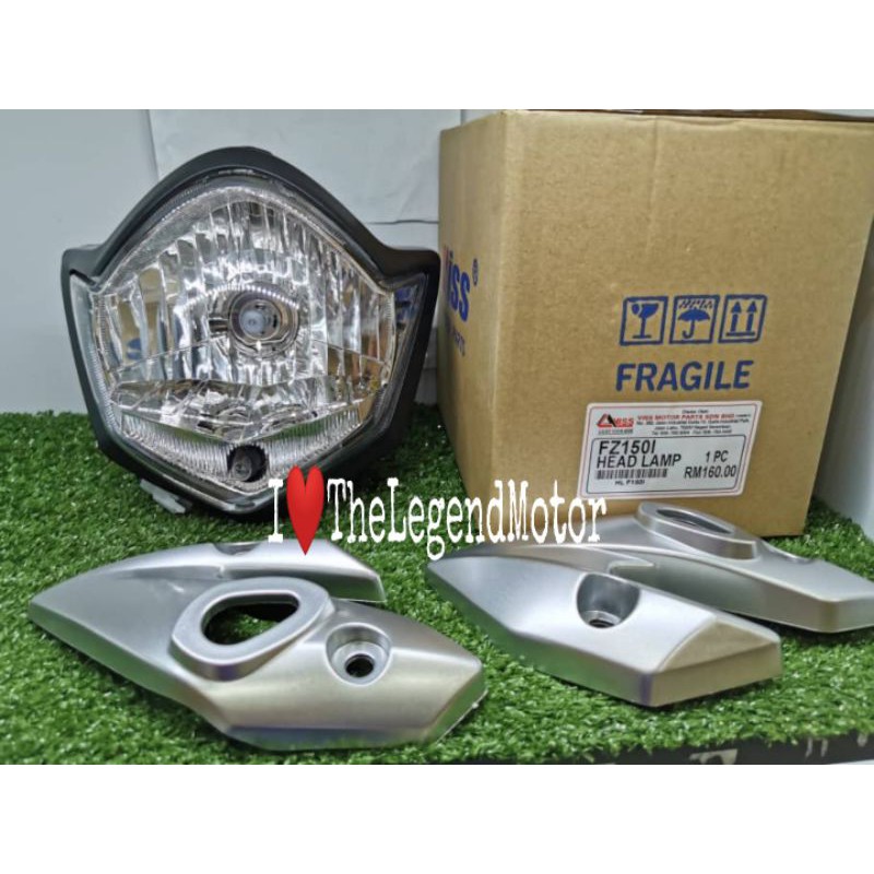 FZ150i FZ 150i FZ 150 i YAMAHA FZ150i (V2) HEAD LAMPU DEPAN HEAD LAMP 100% คุณภาพดีASURED FZ150