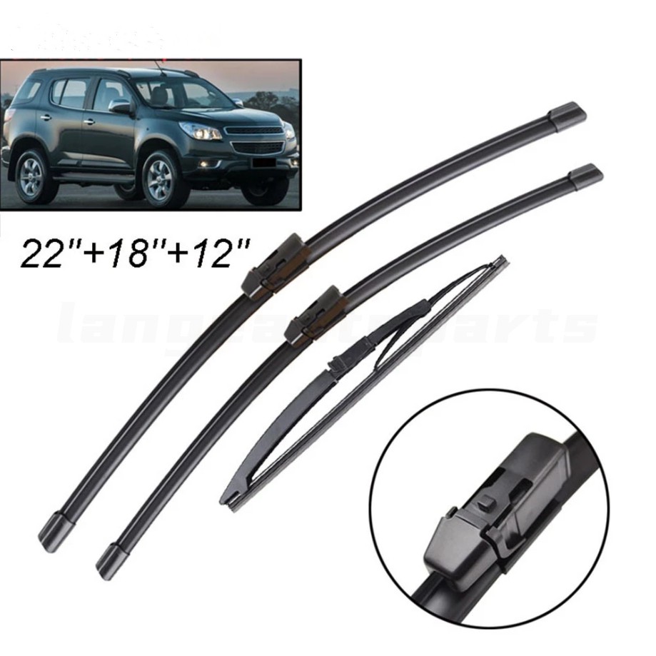 ที่ปัดน้ำฝน สำหรับรถยนต์ Chevrolet TrailBlazer MK2 2012-2019 กระจกบังลม