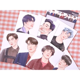 MINI CARD กัซ 7PIECE 🕊 มินิโปสการ์ด 7 แผ่น by [479studio]