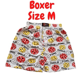 Boxer บ็อกเซอร์ชาย กางเกงชั้นในชาย บอกเซอร์ไซส์ M กางเกงบ็อกเซอร์ราคาถูก สินค้าพร้อมส่ง