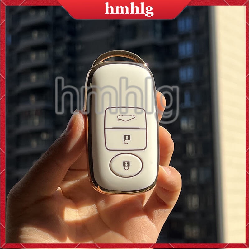 【พร้อมส่ง】เคสกุญแจรถยนต์ Tpu สําหรับ Toyota Yaris Ativ 2024 Yaris Cross 2023 Yaris Ativ 2022 Yaris A