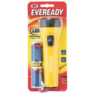 🔥HOT🔥 เอเวอร์เรดี้ ไฟฉายแอลอีดี พร้อมถ่าน 950 2 ก้อน EVEREADY FLASHLIGHT LED + BATTERY 950 PACK 2