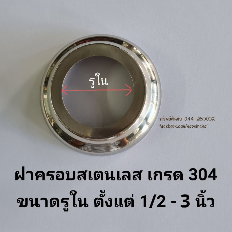 ฝาครอบสี่เหลี่ยม สแตนเลส เกรด 304   ขนาด 2 x 4 นิ้ว และ  4x4 นิ้ว