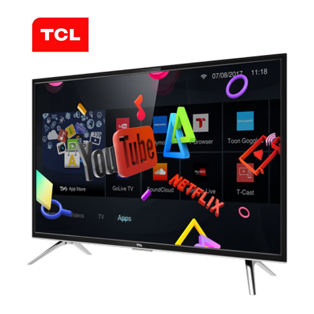 TCL LED40S62 สมาร์ททีวี ไวไฟ 40 นิ้ว FHD รับประกัน 1 ปี Wifi Youtube Nexflix