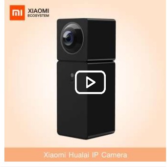 ส่งฟรี Xiaomi กล้องวงจรปิด Xiaofang Hualai 360 องศา 2 เลนส์ Panoramic View VR IP Camera [[ รับประกัน 30 วัน ]] / xiaomie